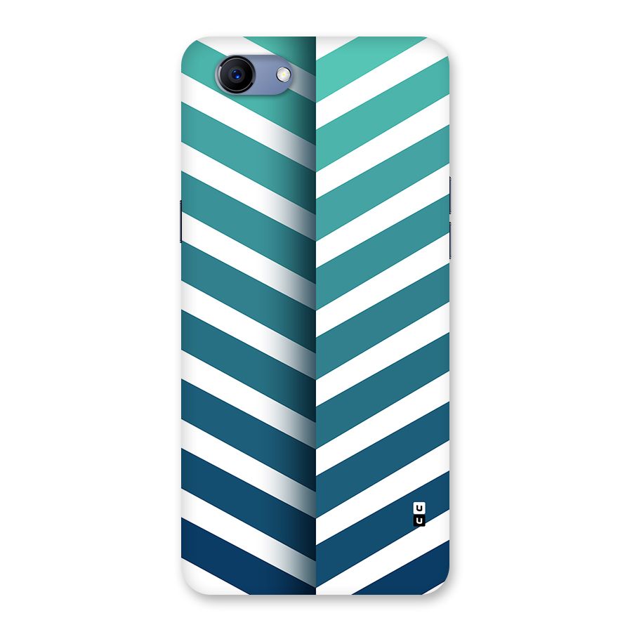 Awesome Angular Stripes Back Case for Realme 1