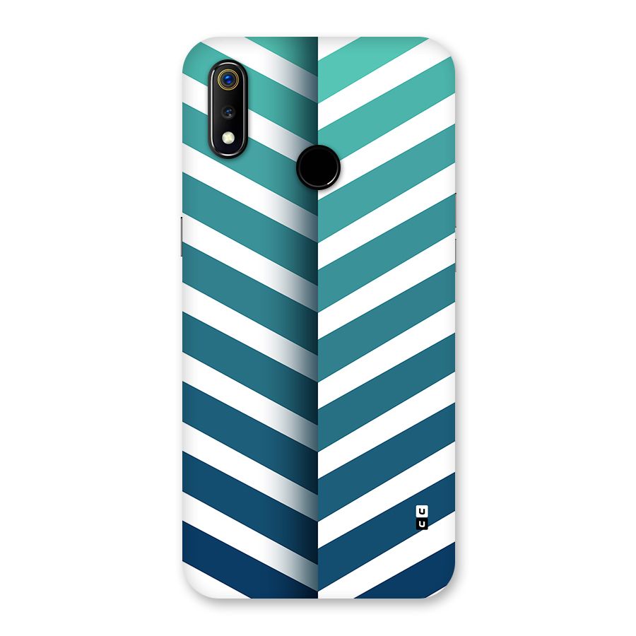 Awesome Angular Stripes Back Case for Realme 3