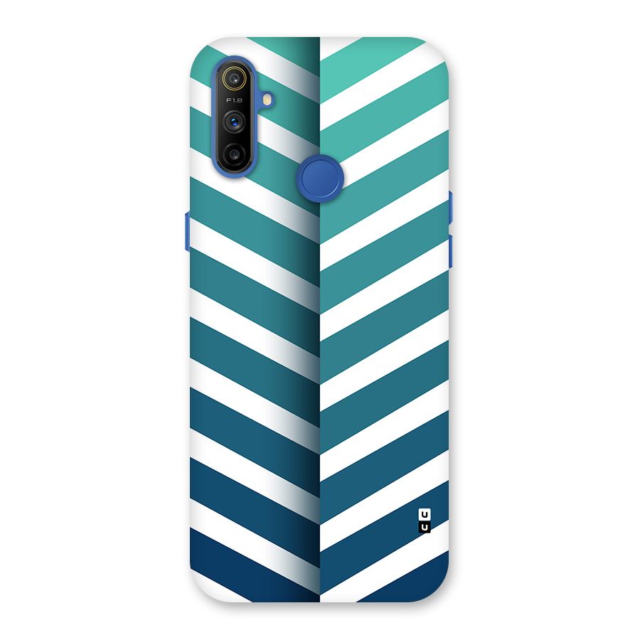 Awesome Angular Stripes Back Case for Realme Narzo 10A