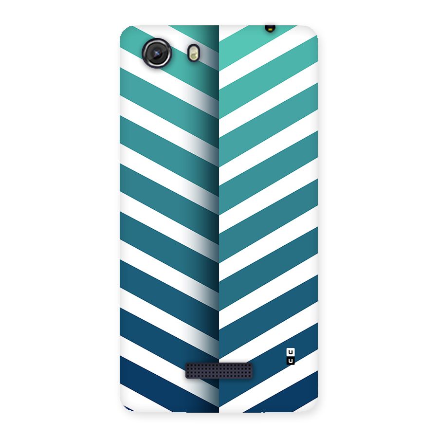 Awesome Angular Stripes Back Case for Unite 3