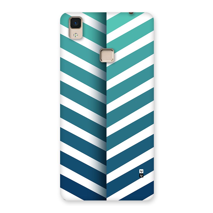 Awesome Angular Stripes Back Case for V3 Max