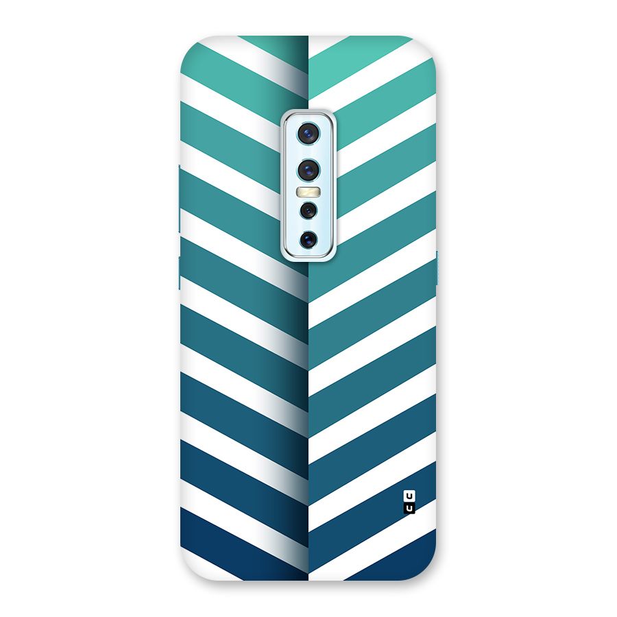 Awesome Angular Stripes Back Case for Vivo V17 Pro