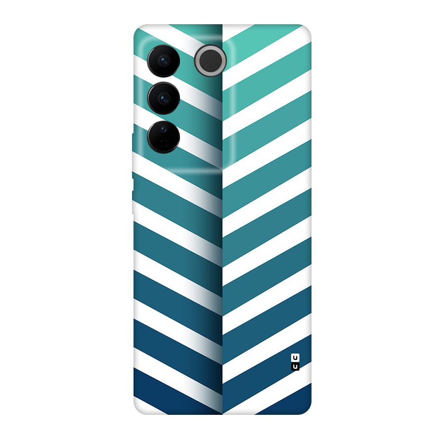 Awesome Angular Stripes Back Case for Vivo V27