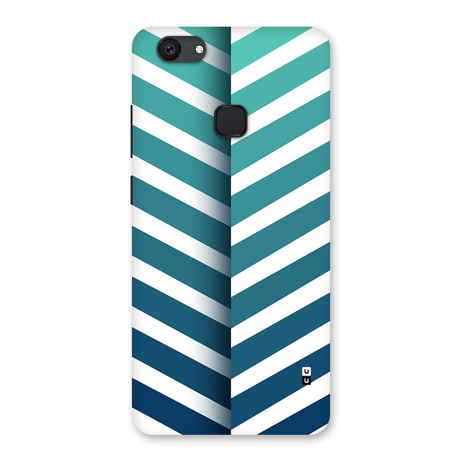 Awesome Angular Stripes Back Case for Vivo V7 Plus
