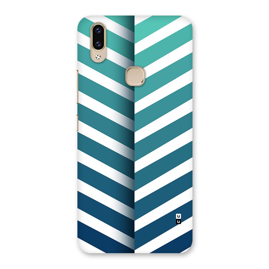 Awesome Angular Stripes Back Case for Vivo V9 Youth