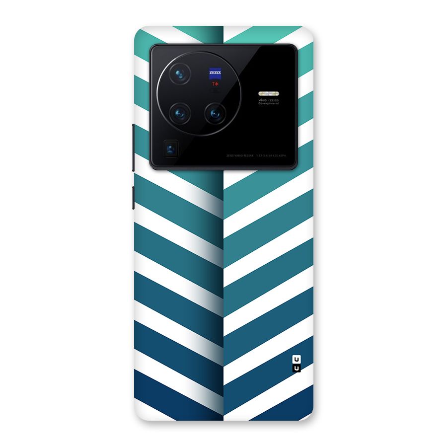 Awesome Angular Stripes Back Case for Vivo X80 Pro