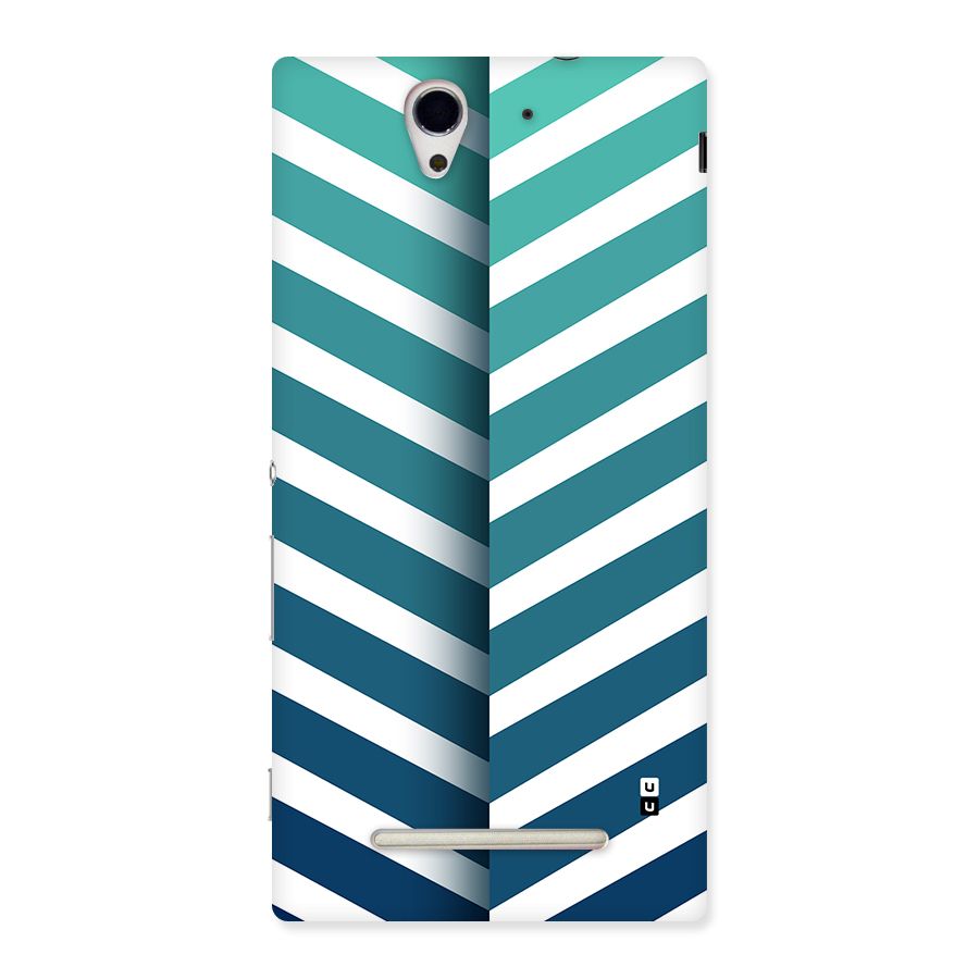Awesome Angular Stripes Back Case for Xperia C3