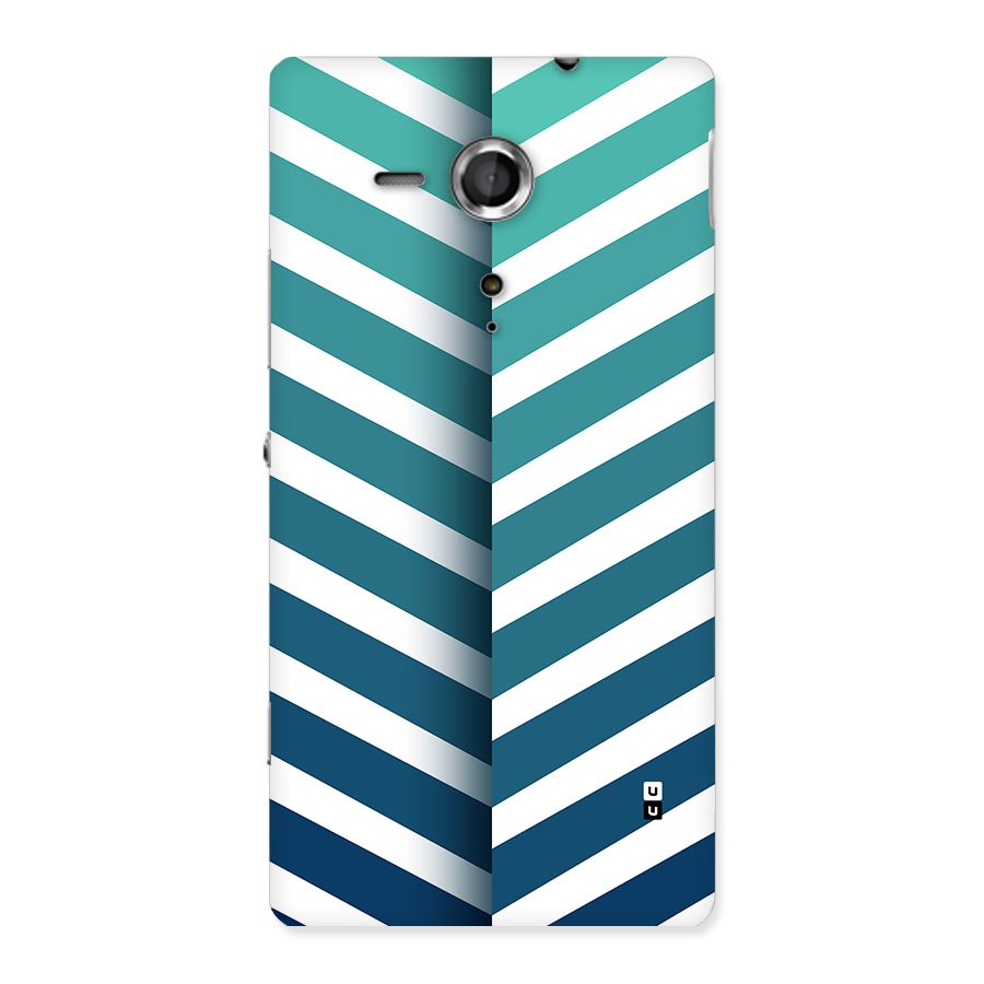 Awesome Angular Stripes Back Case for Xperia Sp