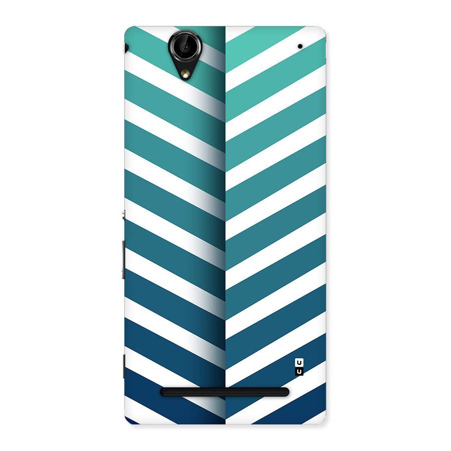 Awesome Angular Stripes Back Case for Xperia T2