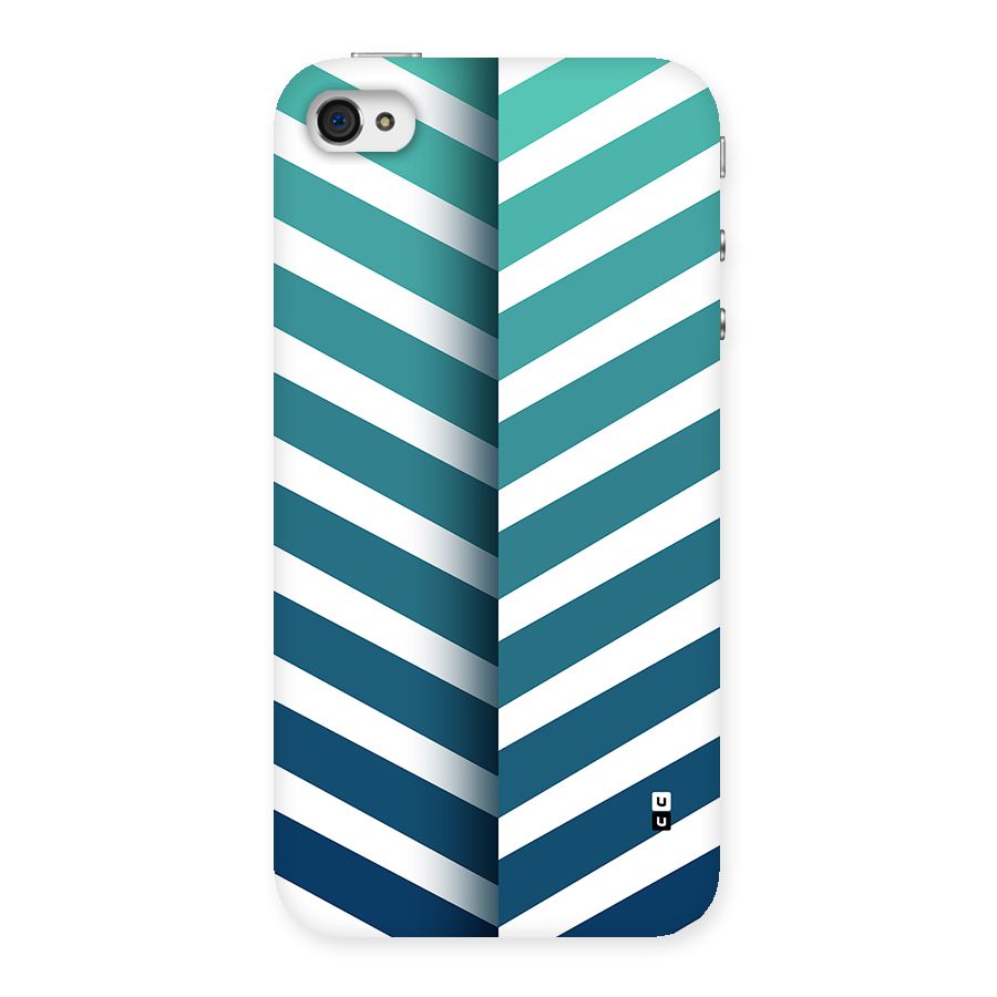 Awesome Angular Stripes Back Case for iPhone 4 4s