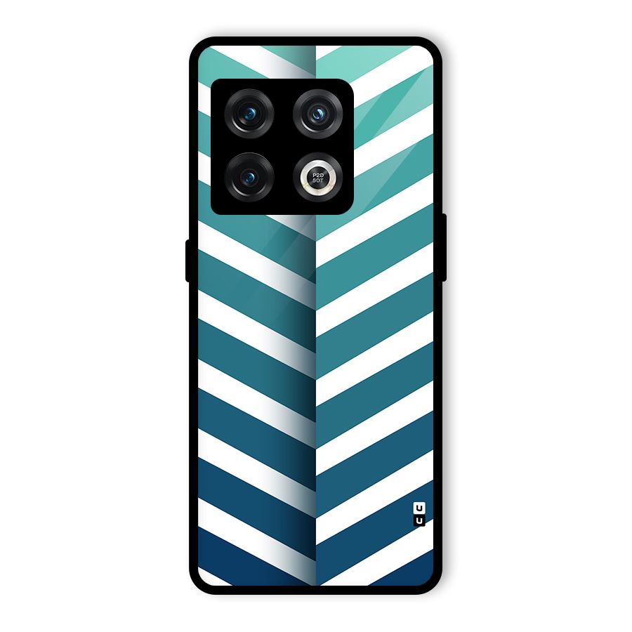 Awesome Angular Stripes Glass Back Case for OnePlus 10 Pro 5G