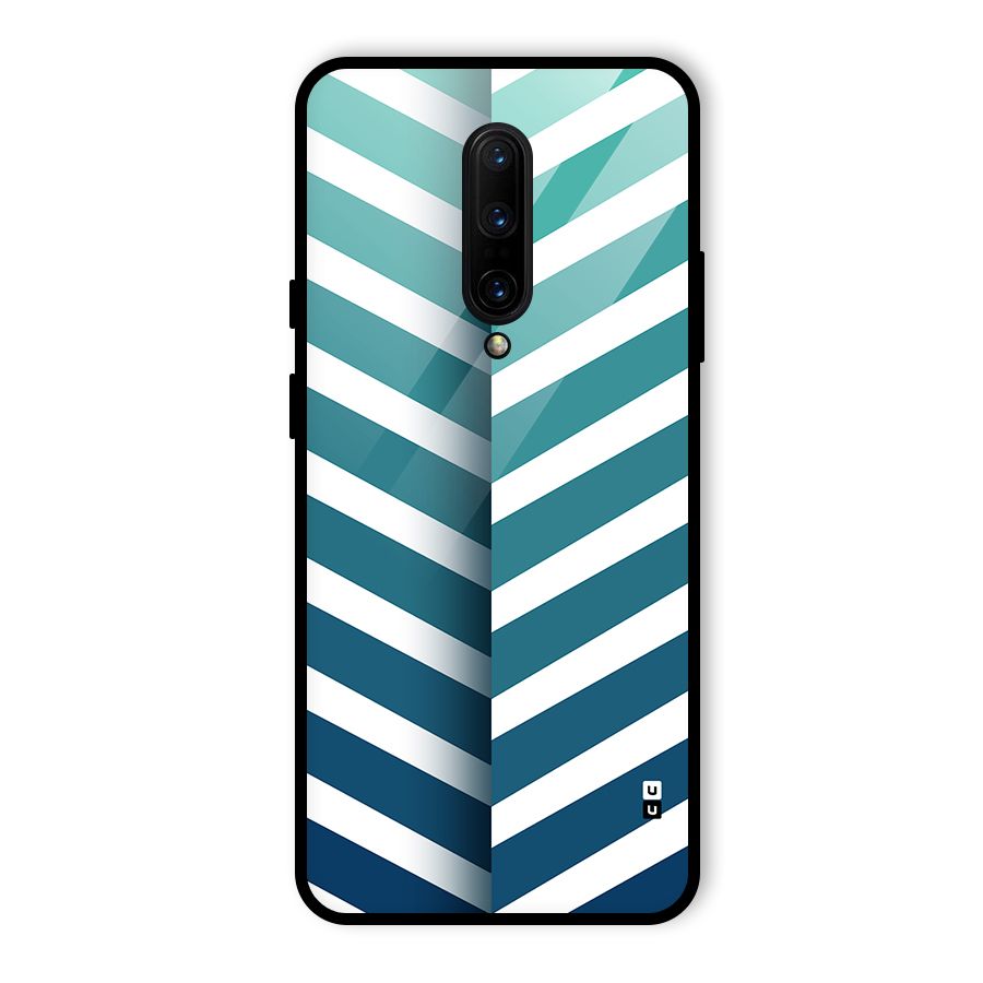 Awesome Angular Stripes Glass Back Case for OnePlus 7 Pro