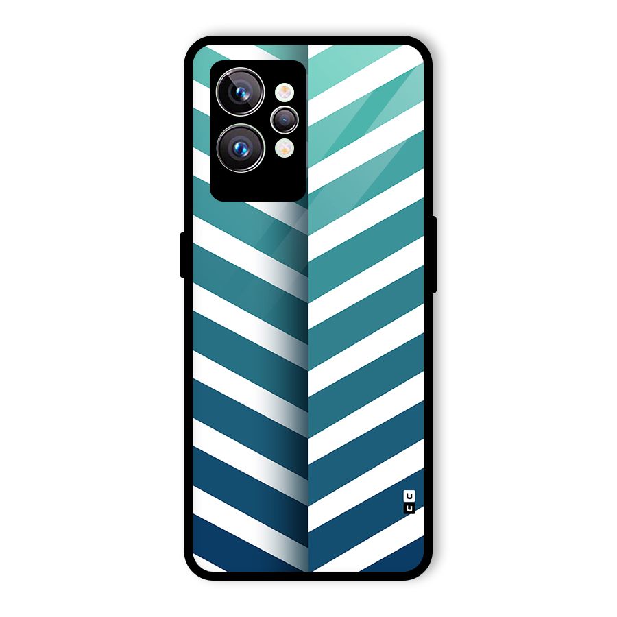 Awesome Angular Stripes Glass Back Case for Realme GT2 Pro