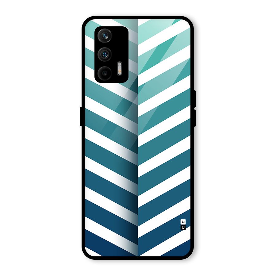 Awesome Angular Stripes Glass Back Case for Realme GT 5G