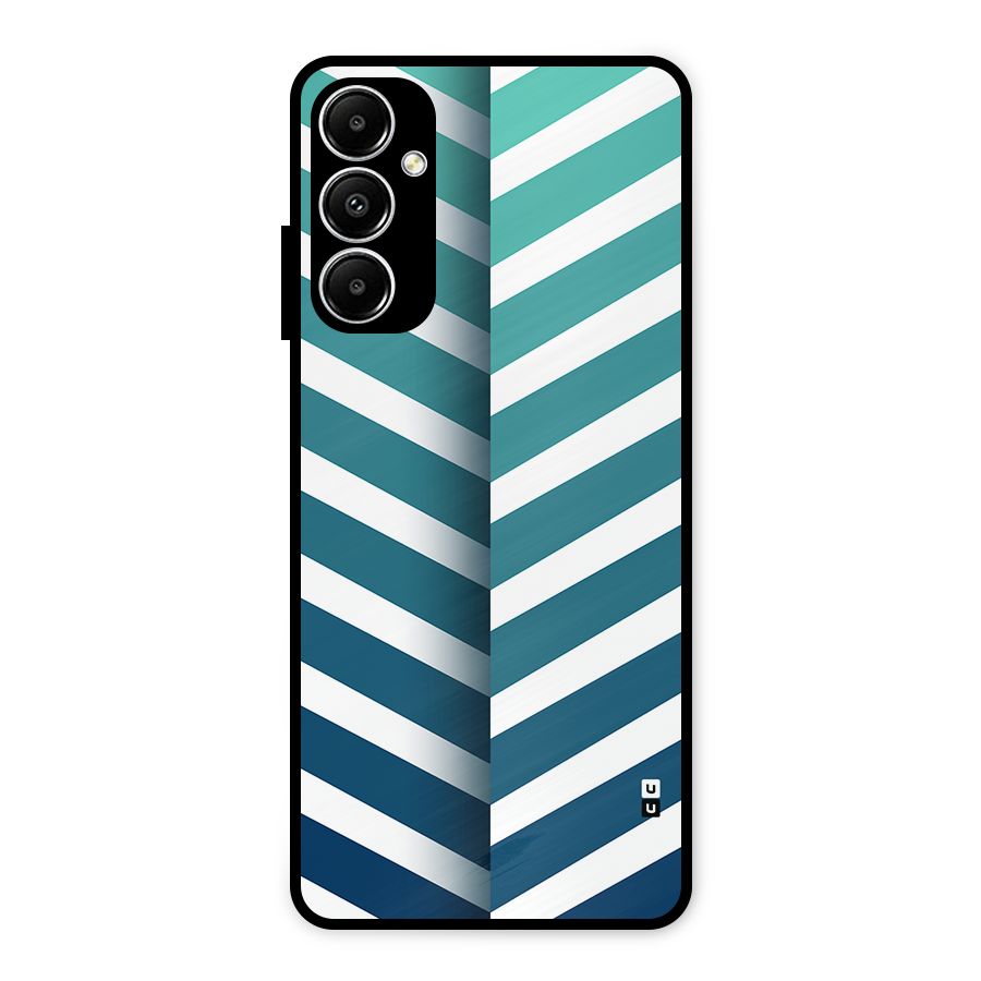 Awesome Angular Stripes Metal Back Case for Galaxy A05s