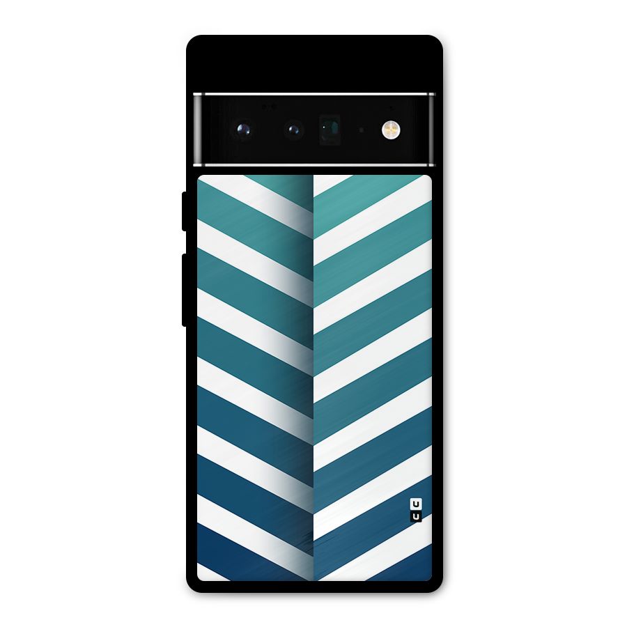 Awesome Angular Stripes Metal Back Case for Google Pixel 6 Pro
