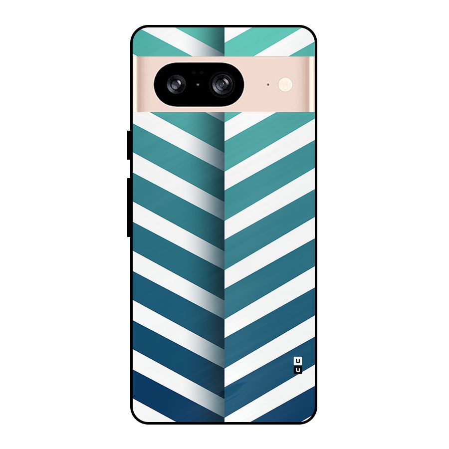 Awesome Angular Stripes Metal Back Case for Google Pixel 8
