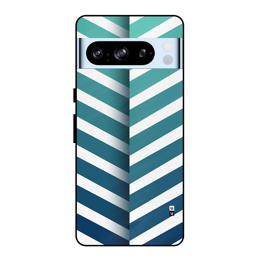 Awesome Angular Stripes Metal Back Case for Google Pixel 8 Pro