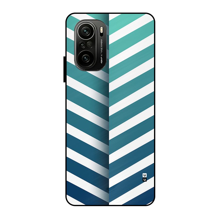 Awesome Angular Stripes Metal Back Case for Mi 11x