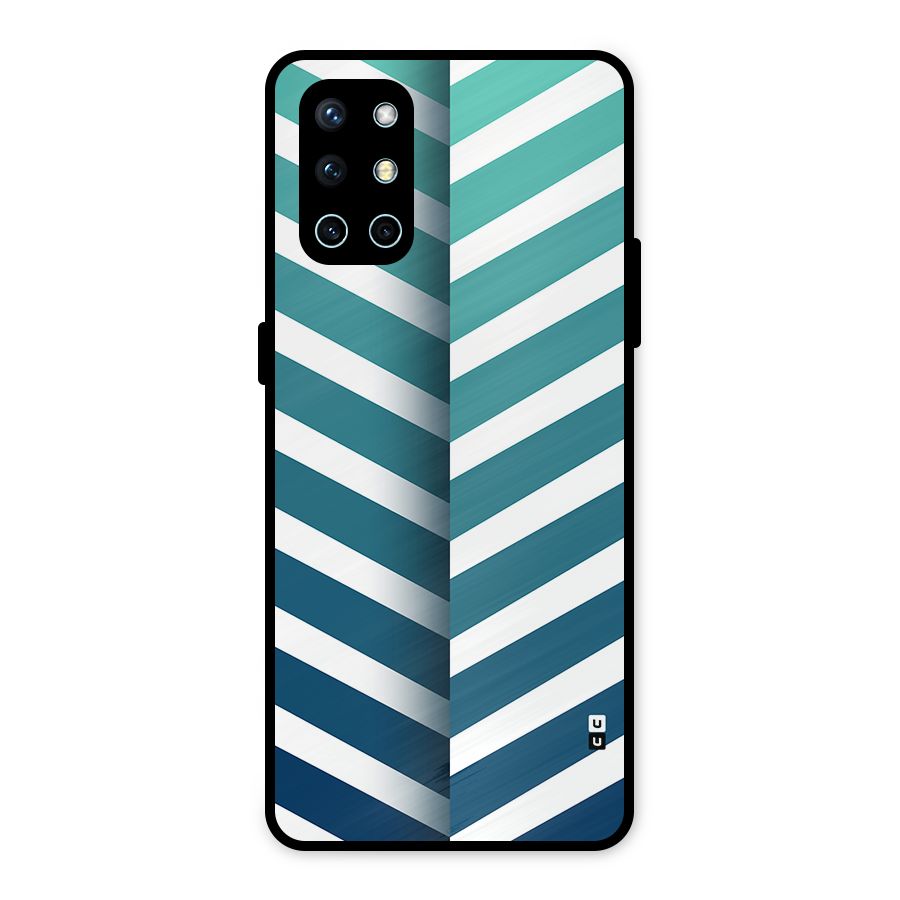 Awesome Angular Stripes Metal Back Case for OnePlus 9R