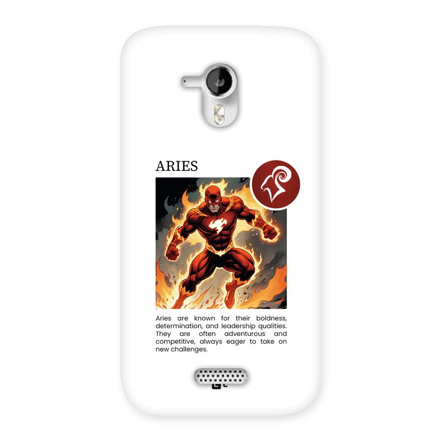 Awesome Aries Back Case for Canvas HD A116