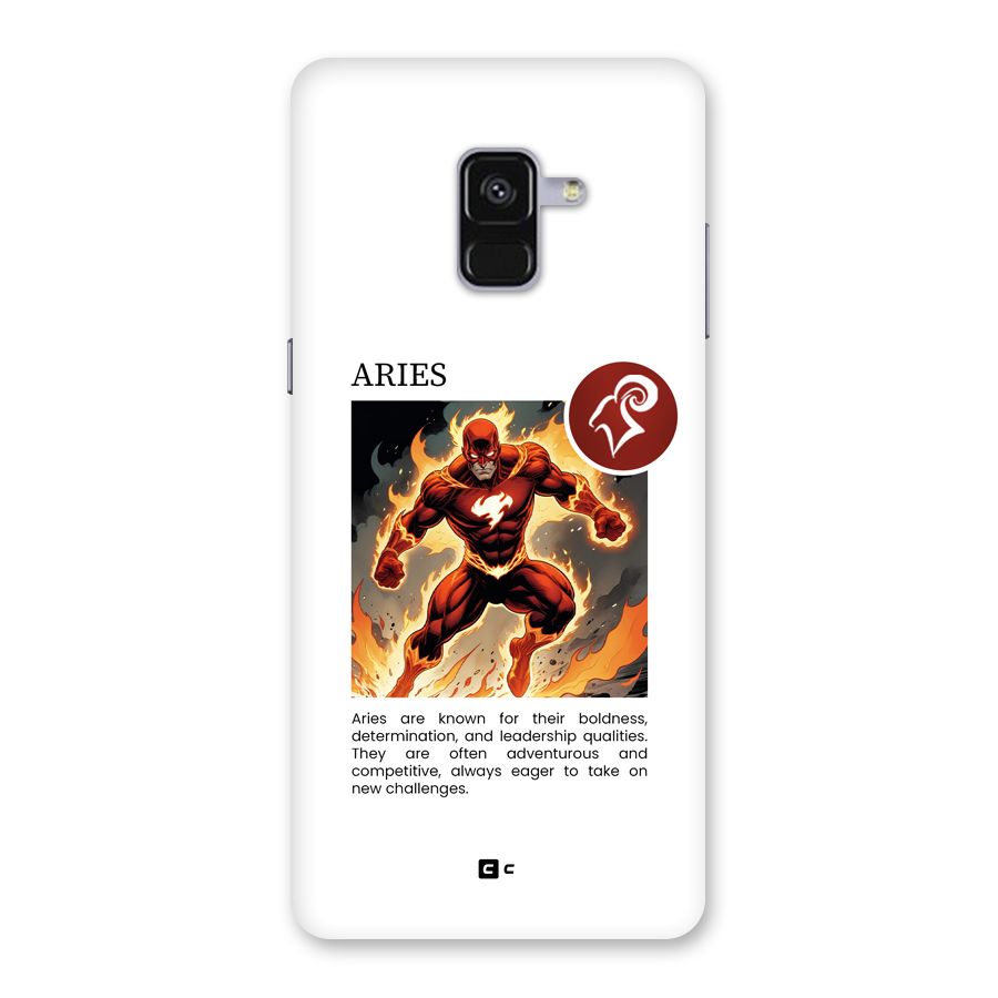 Awesome Aries Back Case for Galaxy A8 Plus