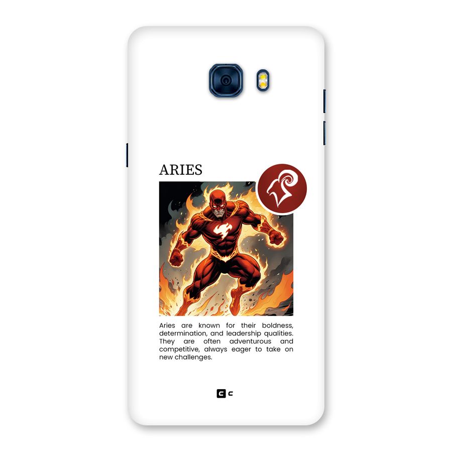 Awesome Aries Back Case for Galaxy C7 Pro