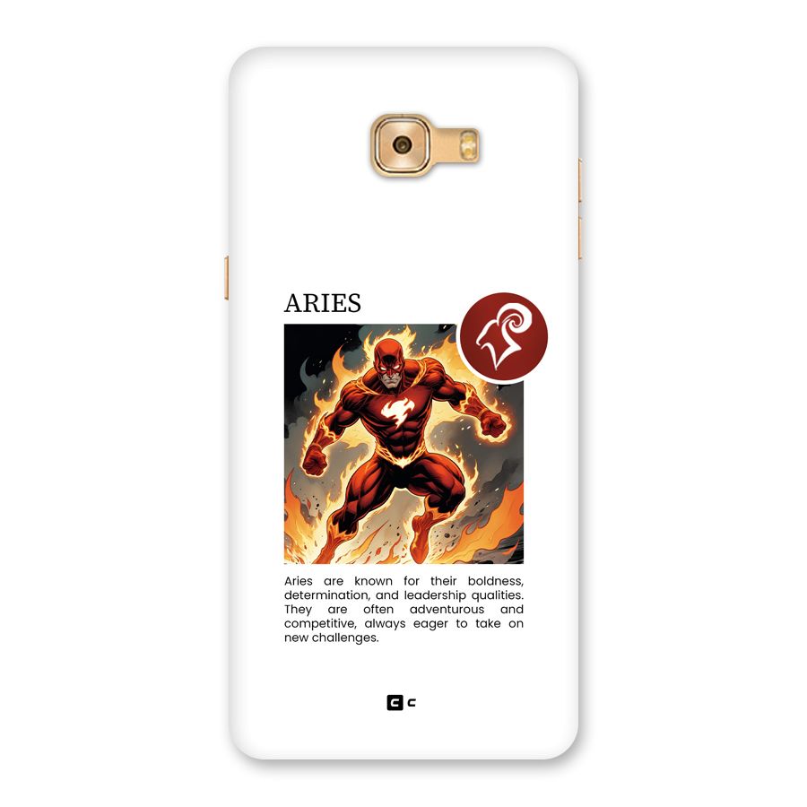 Awesome Aries Back Case for Galaxy C9 Pro