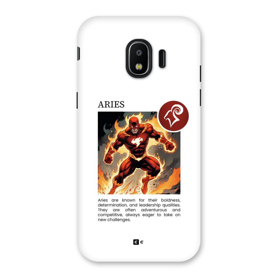 Awesome Aries Back Case for Galaxy J2 Pro 2018