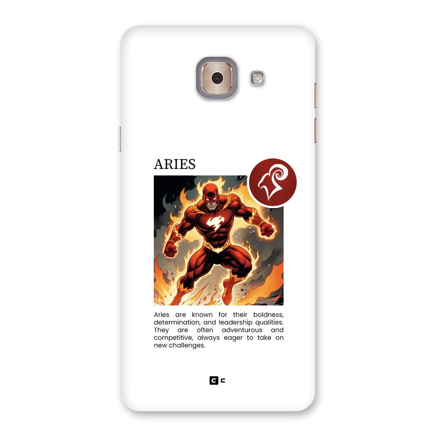 Awesome Aries Back Case for Galaxy J7 Max