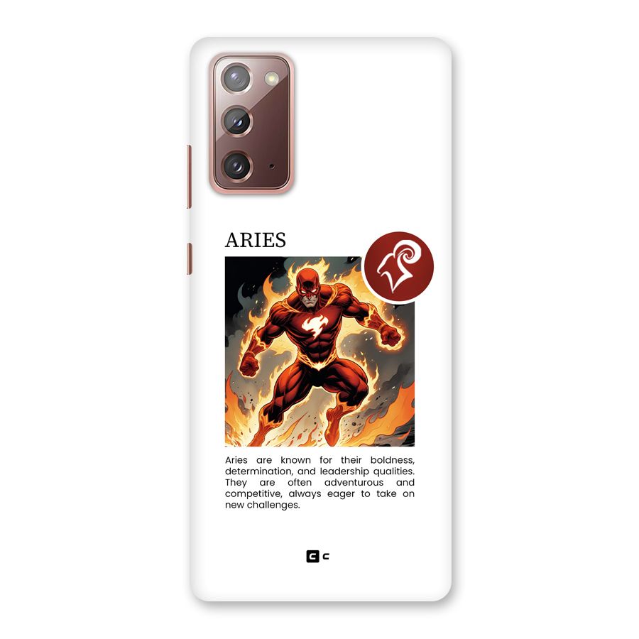 Awesome Aries Back Case for Galaxy Note 20