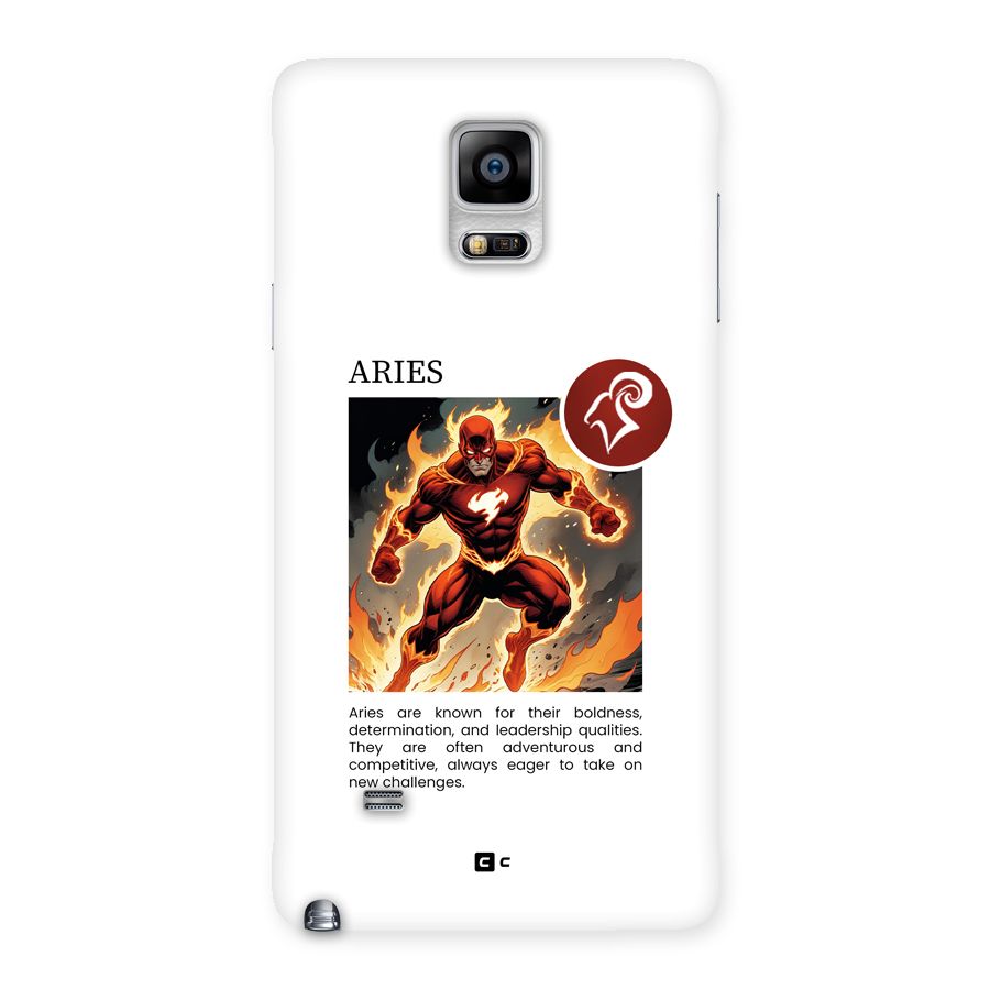 Awesome Aries Back Case for Galaxy Note 4
