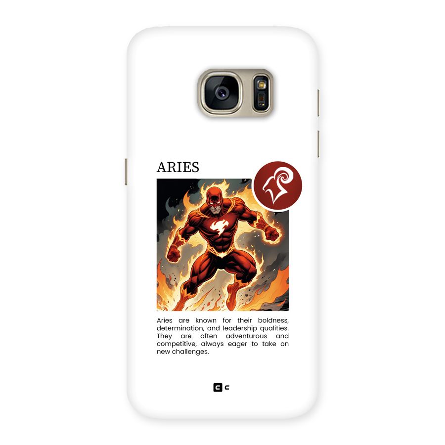 Awesome Aries Back Case for Galaxy S7