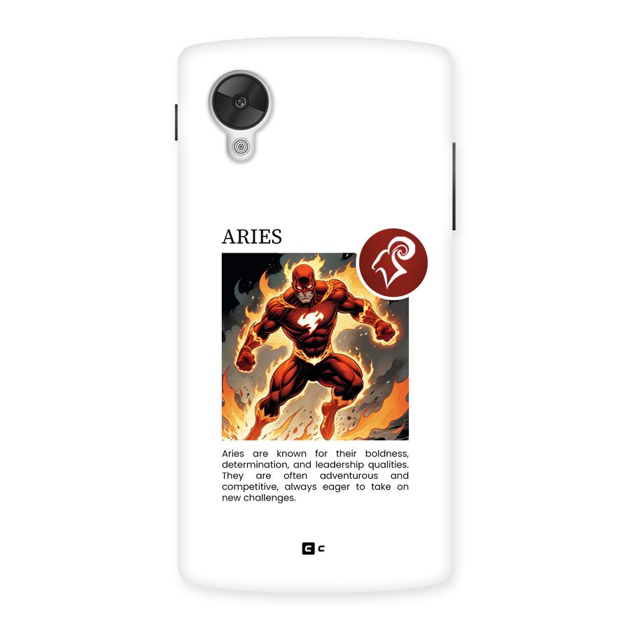Awesome Aries Back Case for Google Nexus 5