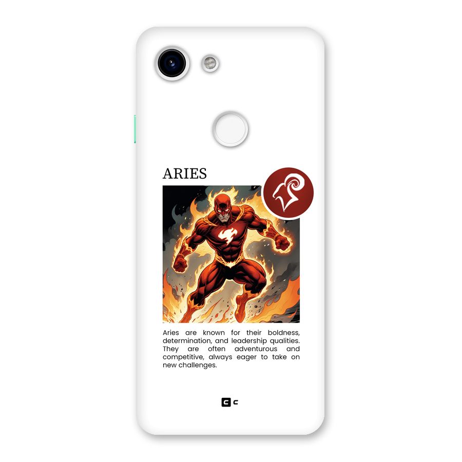 Awesome Aries Back Case for Google Pixel 3