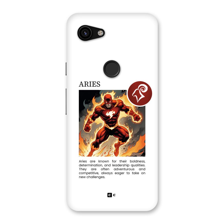Awesome Aries Back Case for Google Pixel 3a