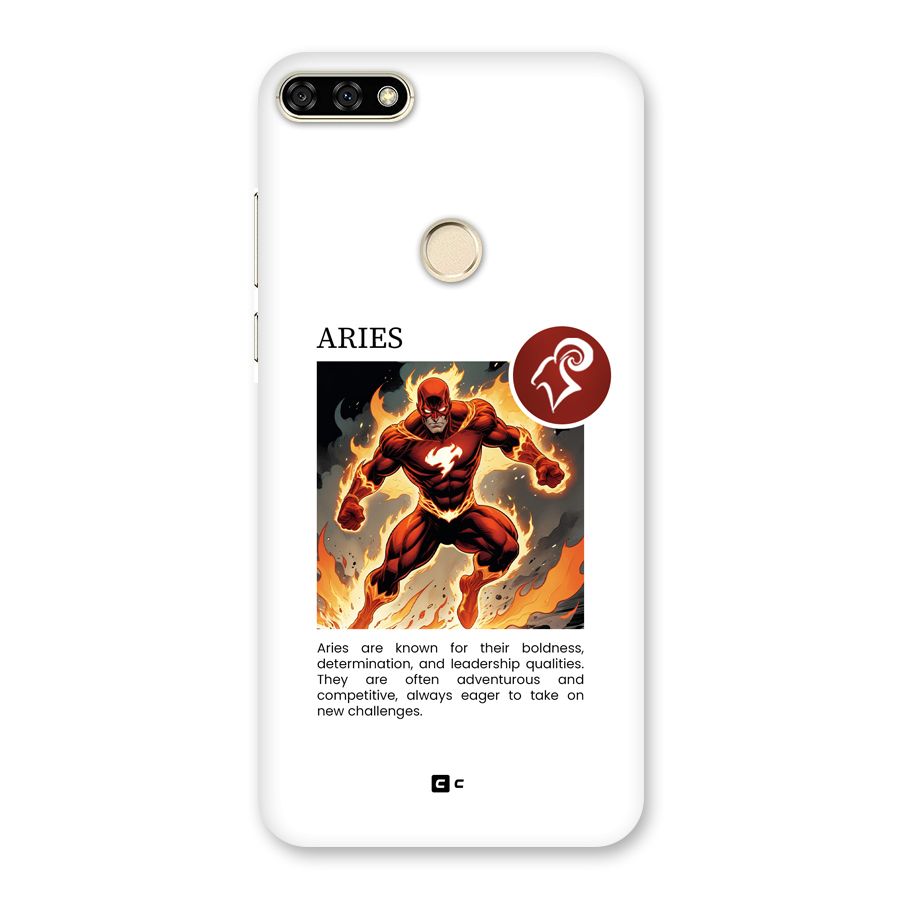 Awesome Aries Back Case for Honor 7A