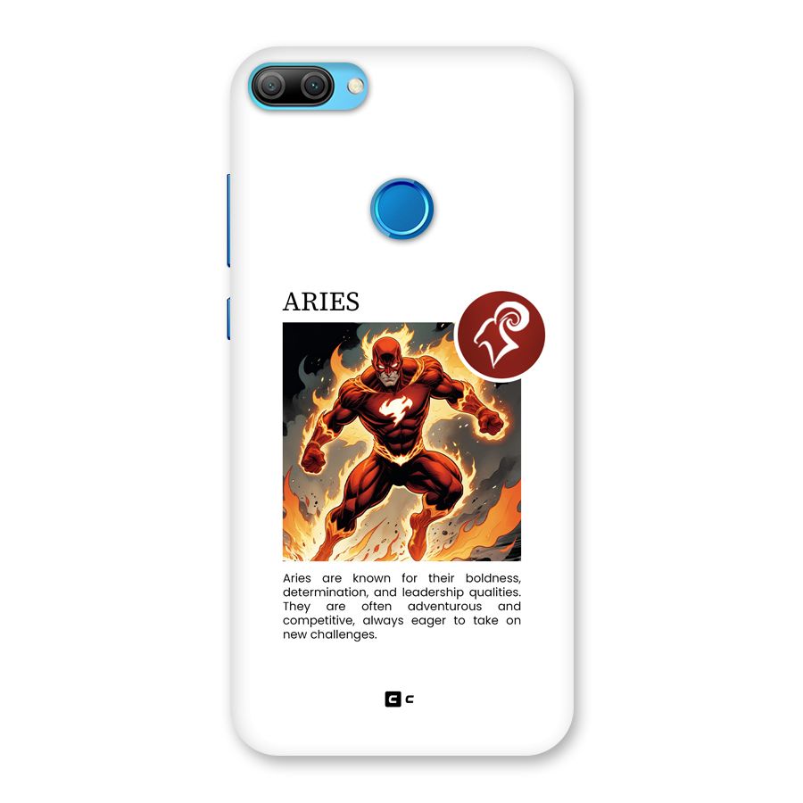 Awesome Aries Back Case for Honor 9N
