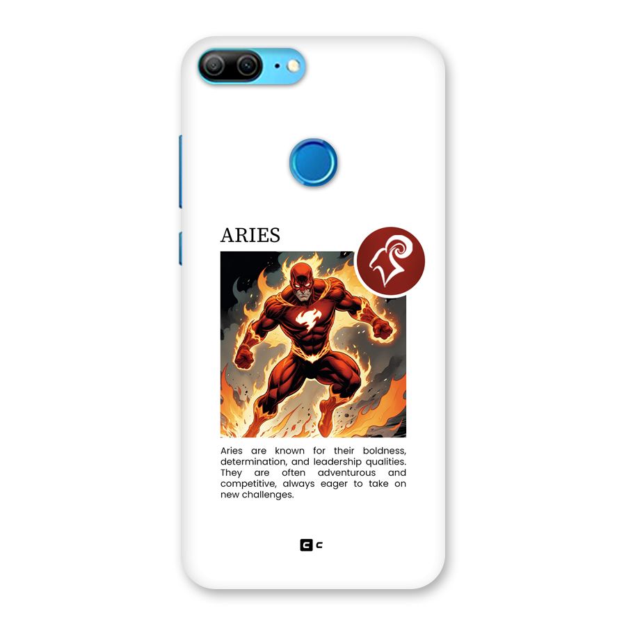 Awesome Aries Back Case for Honor 9 Lite