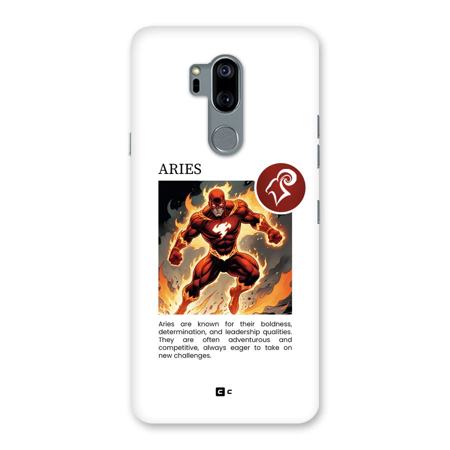 Awesome Aries Back Case for LG G7