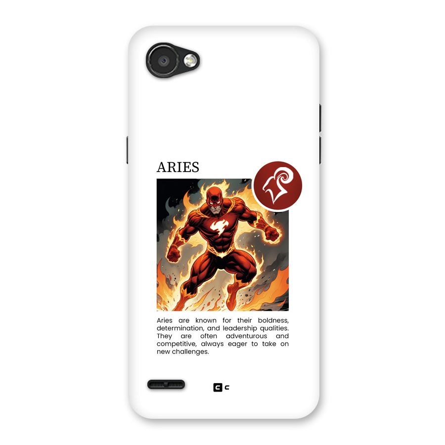 Awesome Aries Back Case for LG Q6