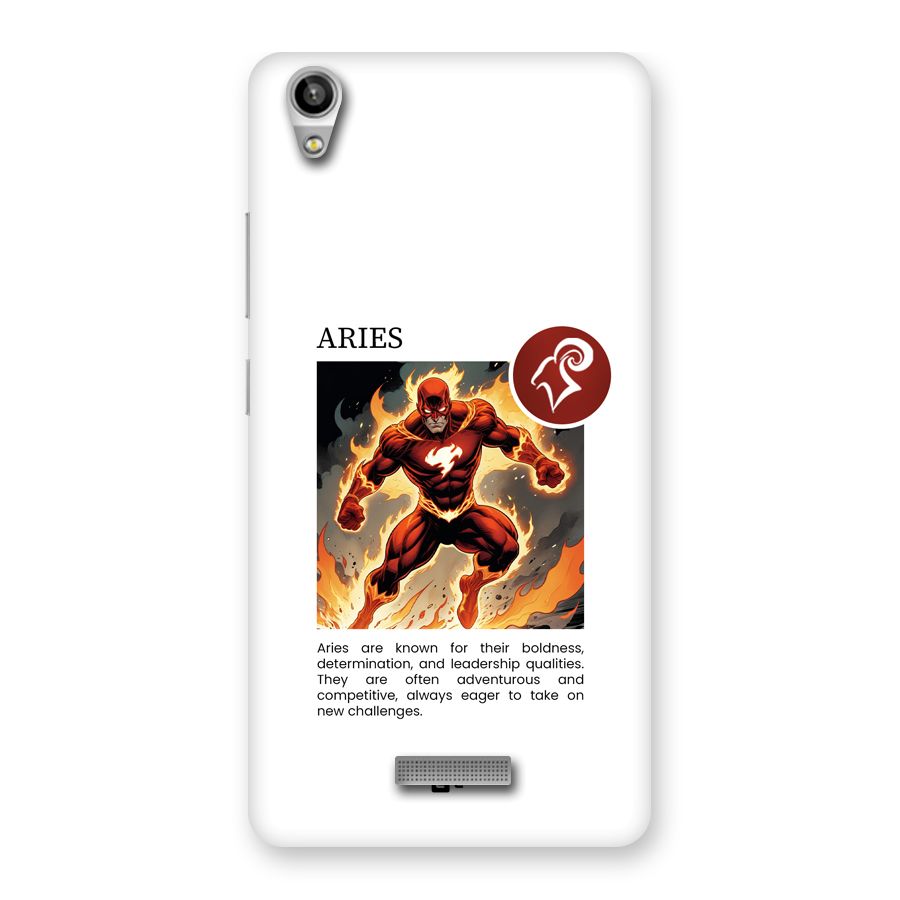 Awesome Aries Back Case for Lava Pixel V1