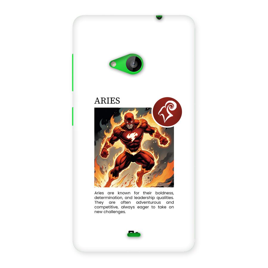 Awesome Aries Back Case for Lumia 535
