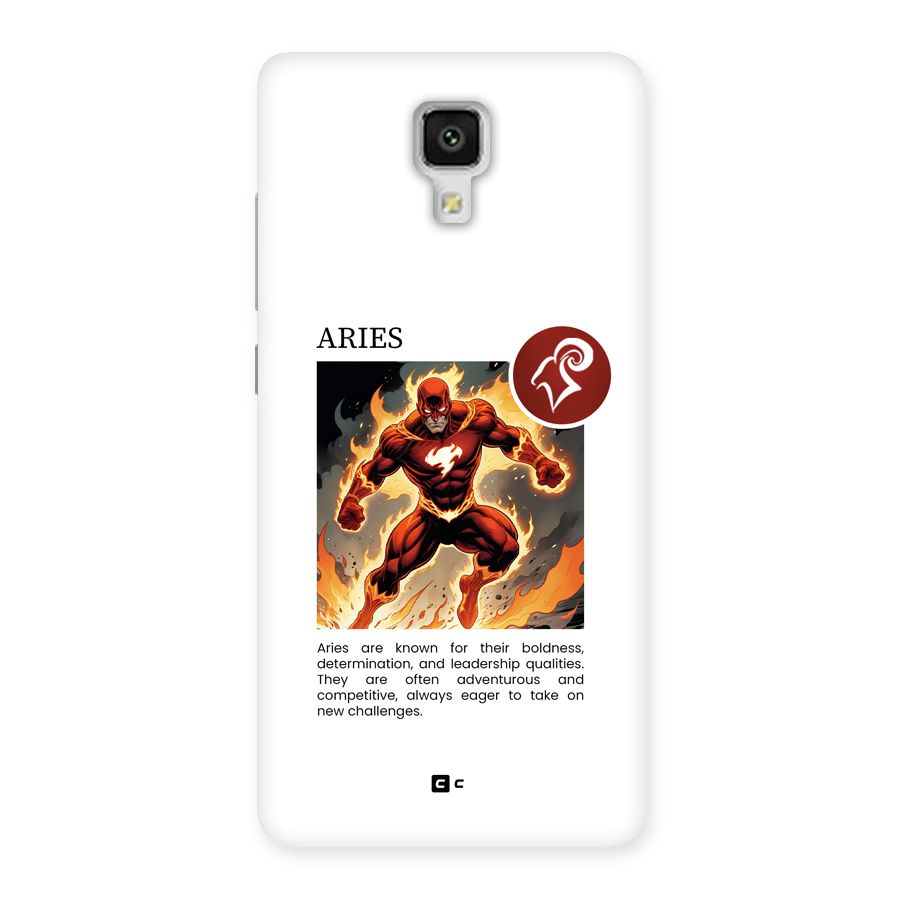 Awesome Aries Back Case for Mi4