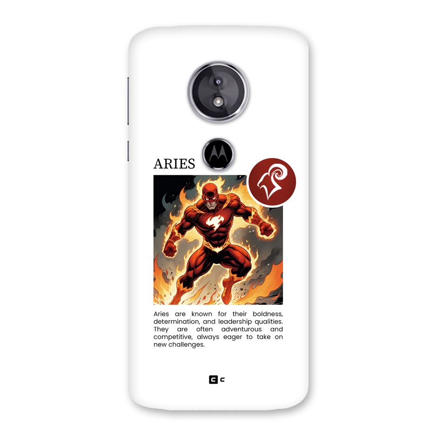 Awesome Aries Back Case for Moto E5