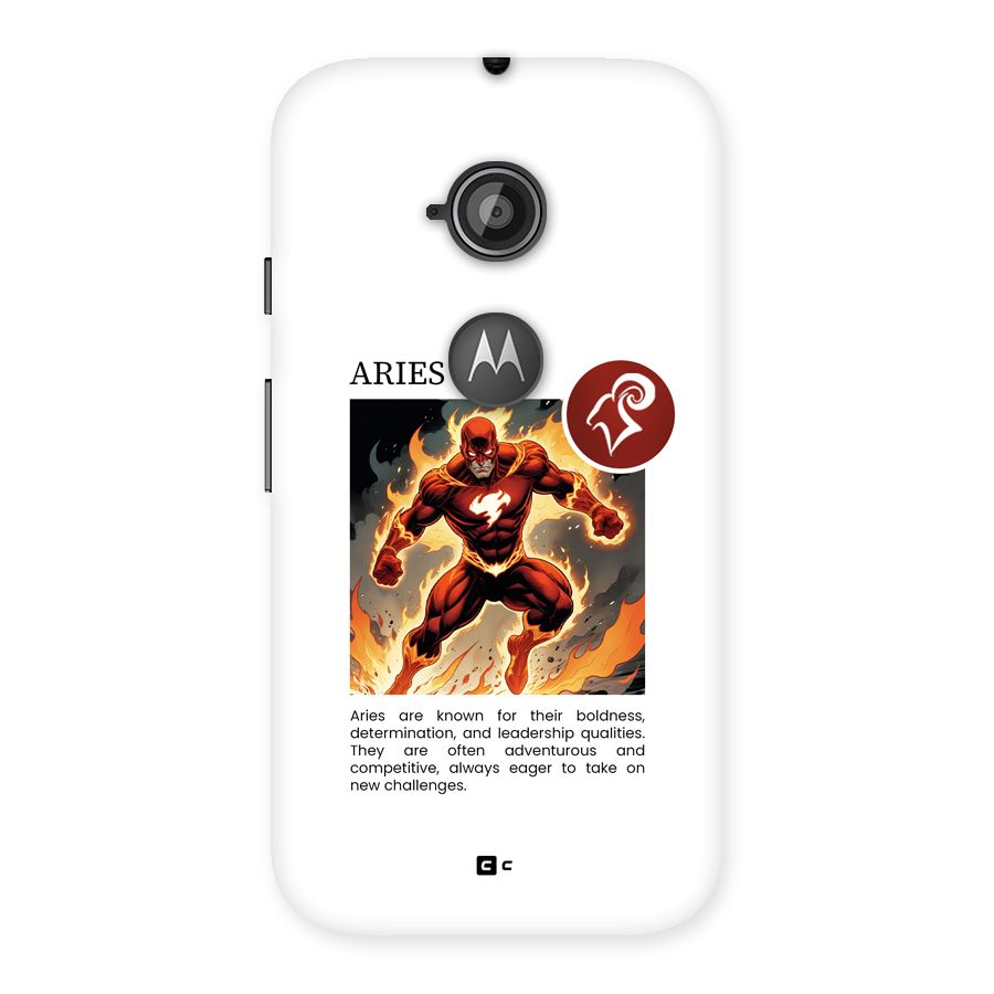Awesome Aries Back Case for Moto E 2nd Gen