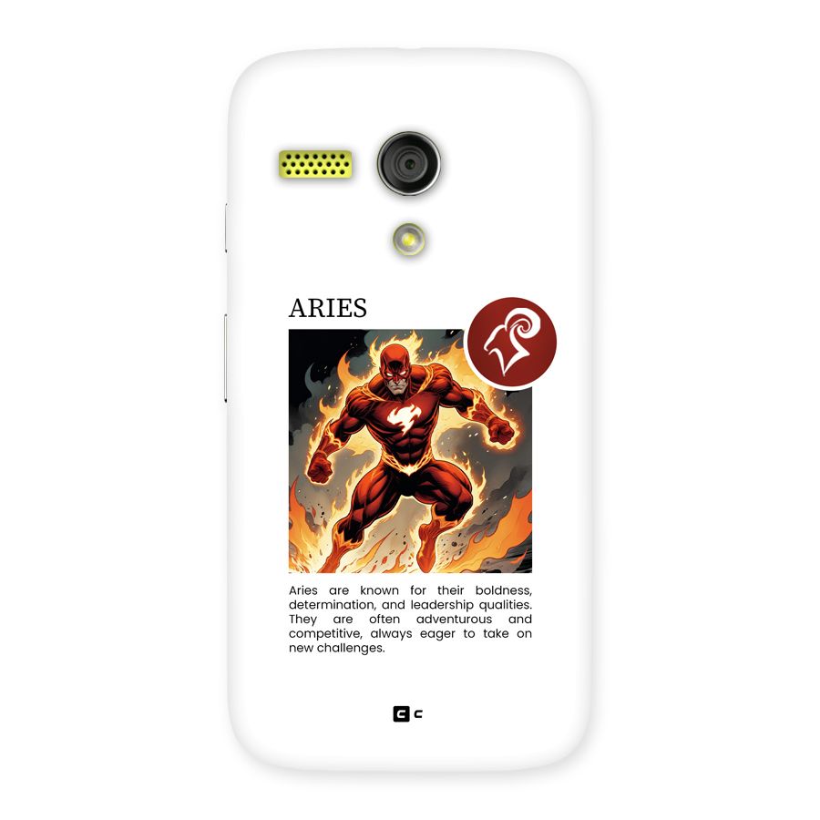 Awesome Aries Back Case for Moto G