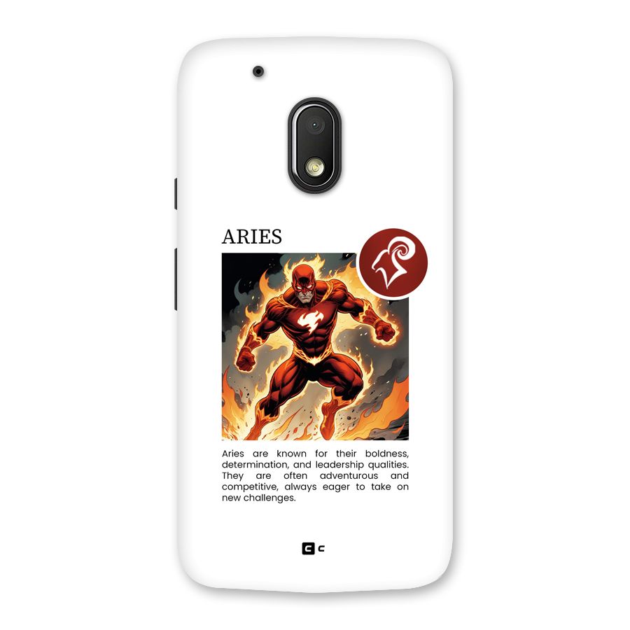 Awesome Aries Back Case for Moto G4 Play