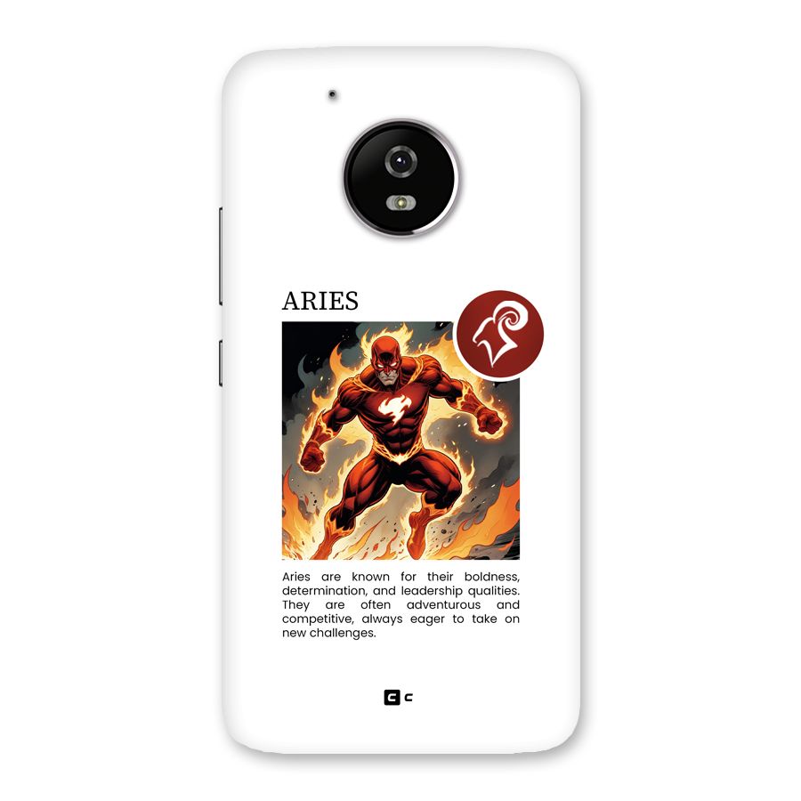 Awesome Aries Back Case for Moto G5