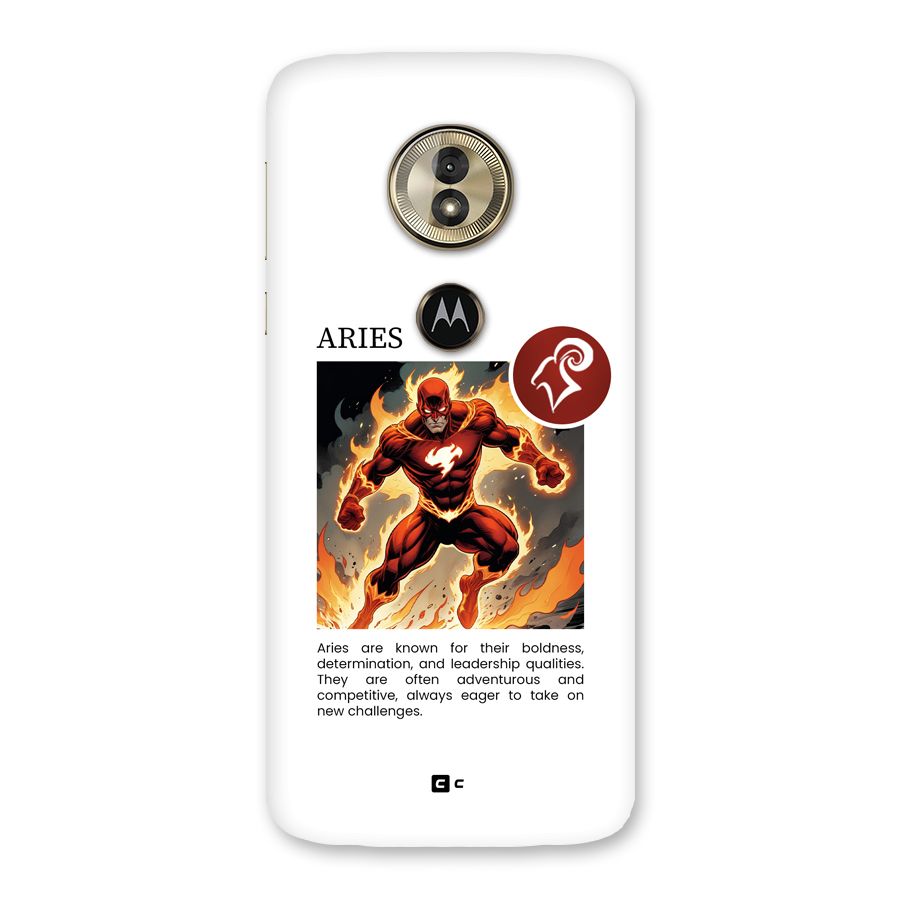 Awesome Aries Back Case for Moto G6 Play